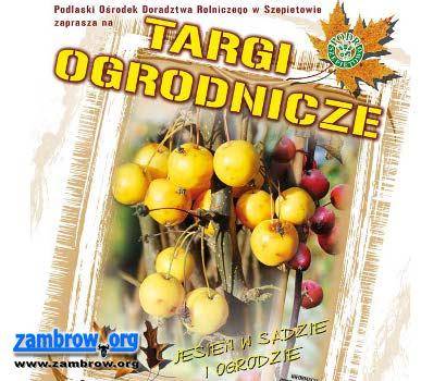Jesień w sadzie i ogrodzie 13-14 października 2012 r.