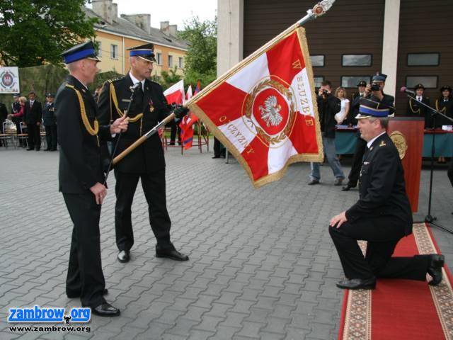 Wojewódzkie obchody Dni Strażaka odbyły się w Zambrowie