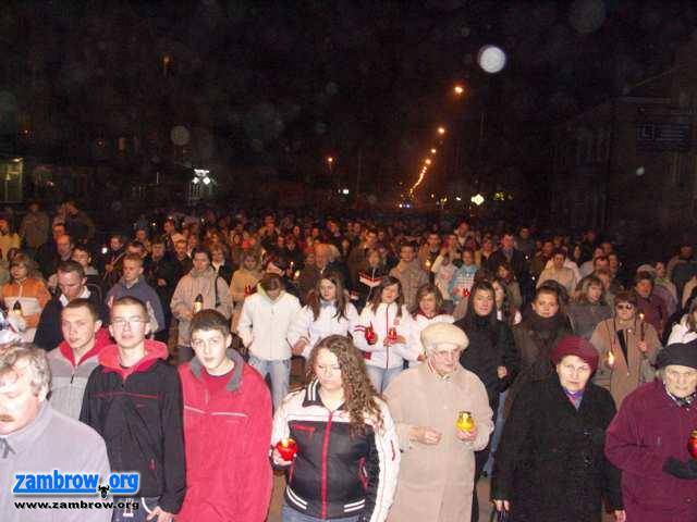 Zambrów w hołdzie Papieżowi Janowi Pawłowi II