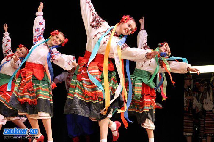 Zespół taneczny z Ukrainy wystąpił w Centrum Kultury w ramach Podlaskiej Oktawy Kultur [foto]