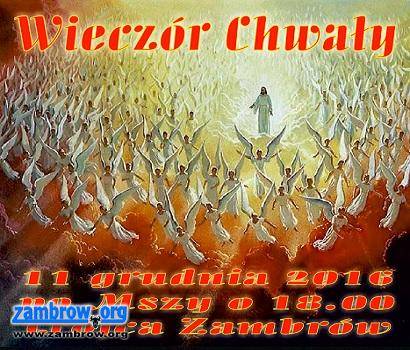 Już jutro Wieczór Chwały w „Trójcy”