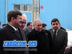 Fotoreportaż z otwarcia proszkowni w zambrowskiej mleczarni.