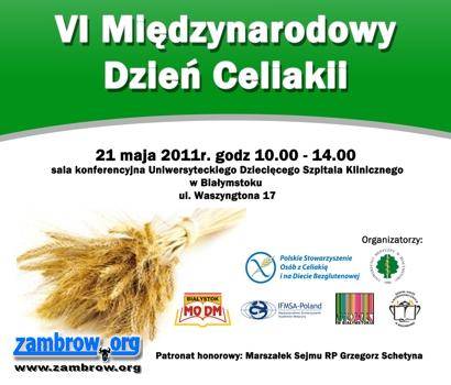Zaproszenie na VI Międzynarodowy Dzień Celiakii