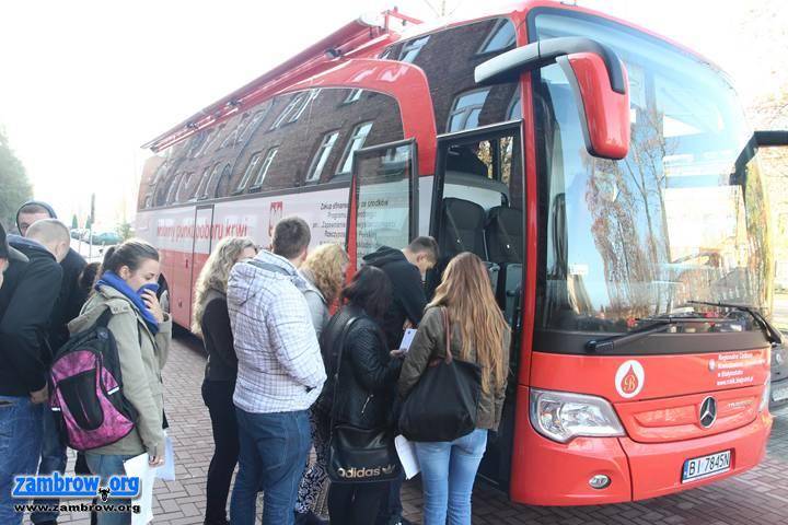 Ponad 20 litrów krwi oddali zambrowianie w akcji PCK