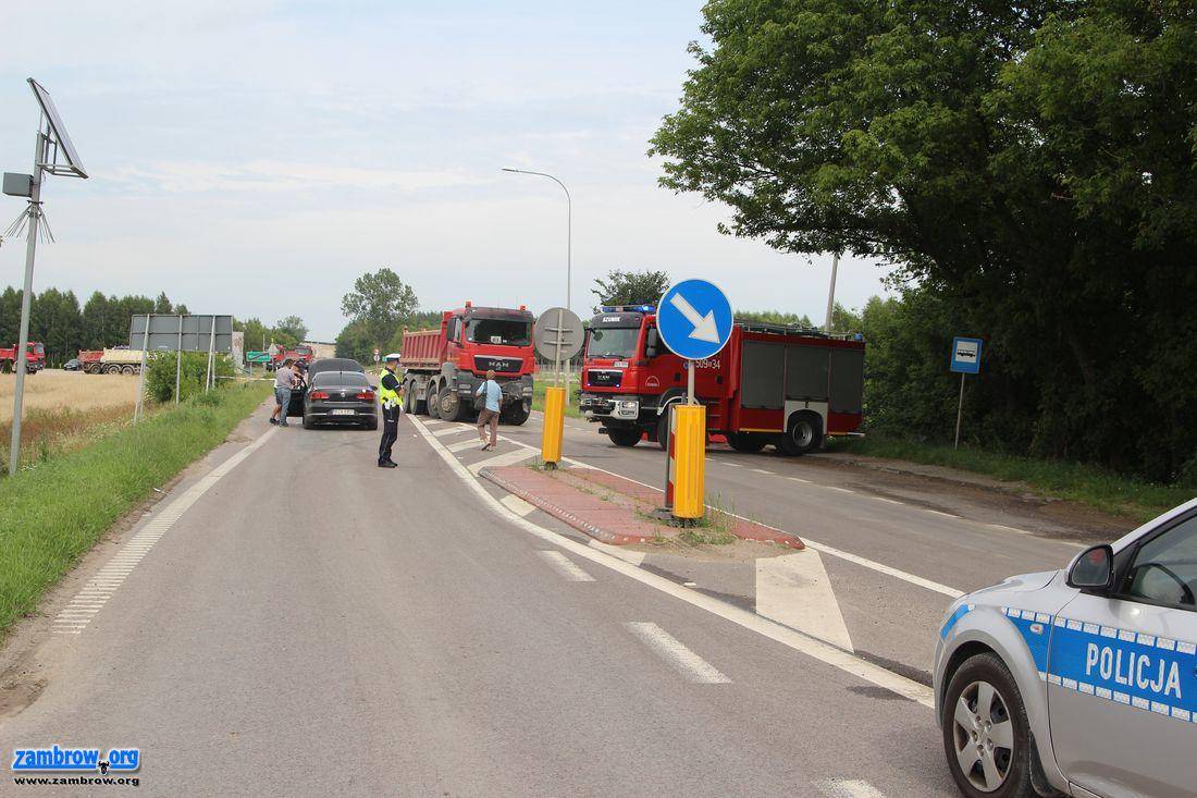 Śmiertelny wypadek w Wyszomierzu [foto]