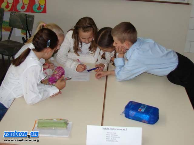 Wyniki Międzyszkolnego Konkursu Matematycznego Klas Trzecich