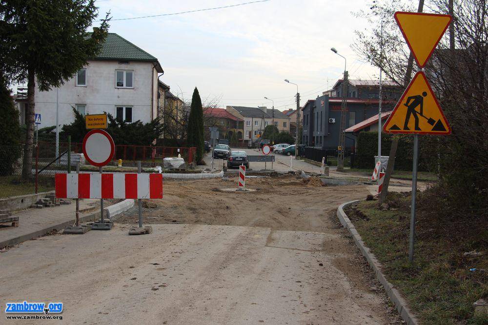 Trwa przebudowa ulicy Żytniej [foto]