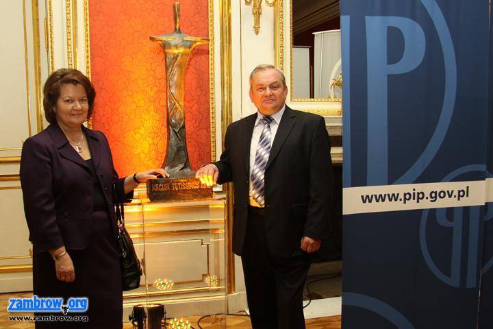 Firma Bogdana i Grażyny Kaczyńskich jednym z najbezpieczniejszych miejsc pracy w Polsce!