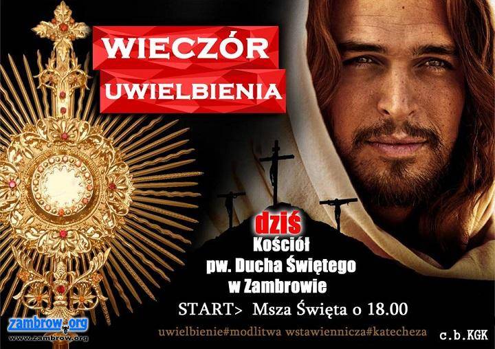 Dziś Wieczór Uwielbienia! Zapraszamy
