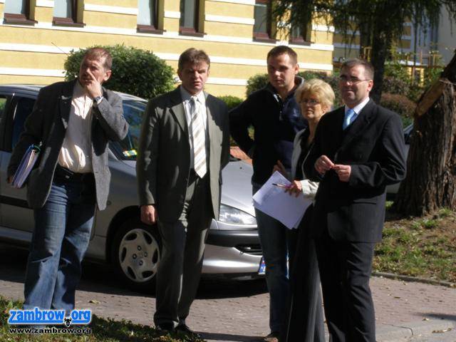 Przekazanie placu budowy pod budowę ulicy Fabrycznej