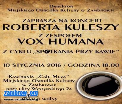 Zapraszamy na koncert zespołu Vox Humana