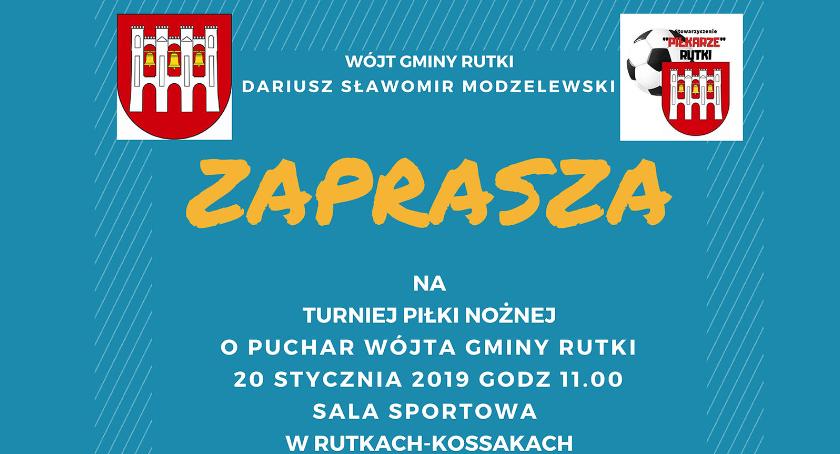 Zgłoś drużynę do Turnieju Piłki Nożnej o Puchar Wójta Gminy Rutki