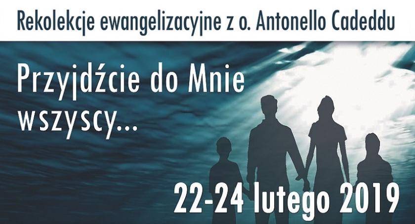 Znany włoski kapłan o. Antonello Cadeddu już w lutym w Zambrowie!