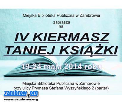 Rusza kiermasz taniej książki w MBP