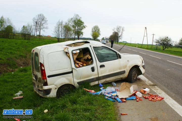 Dachujące Renault Kangoo