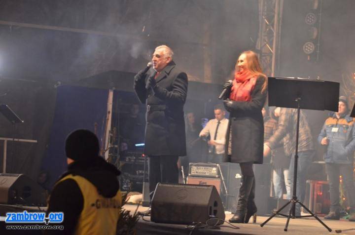Zambrowianie powitali Nowy Rok [foto + video]