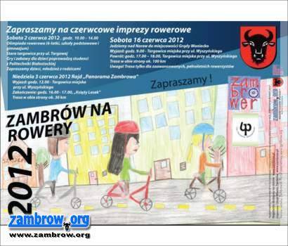 Dzisiejsza Olimpiada Rowerowa dla dzieci nie odbędzie się. Niedzielna akcja „Zambrów na Rowery