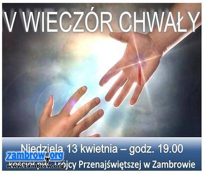 Zapraszamy na V Wieczór Chwały
