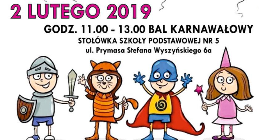 Zapraszamy dzieci na bal karnawałowy