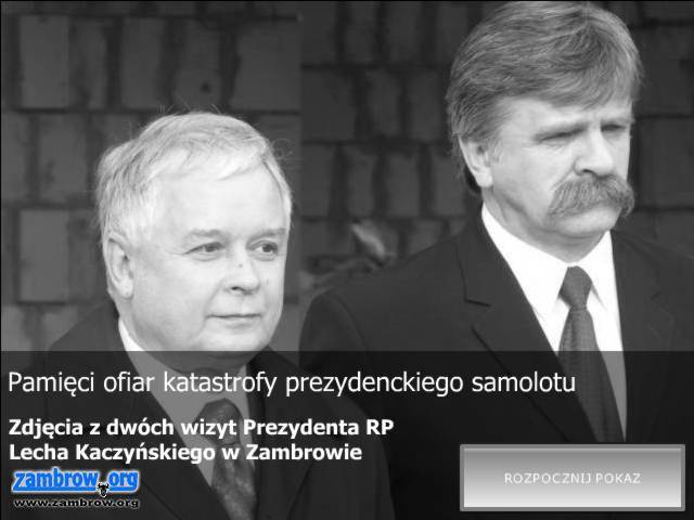 W hołdzie ofiar tragedii samolotu prezydenckiego...