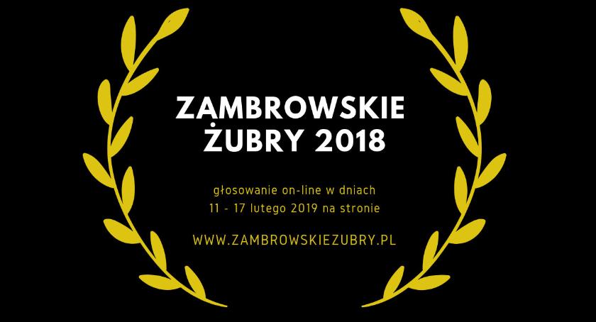 Zagłosuj na nominowanych do Zambrowskich Żubrów 2018