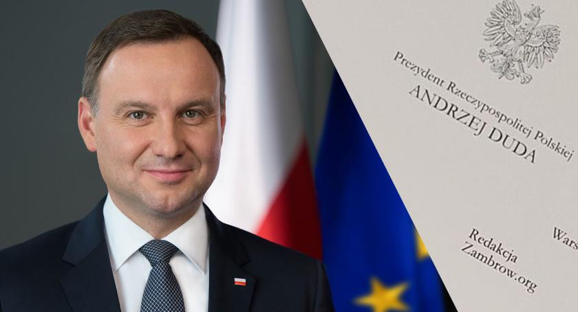 Prezydent Andrzej Duda o programie „Nieodpłatnej Pomocy Prawnej”