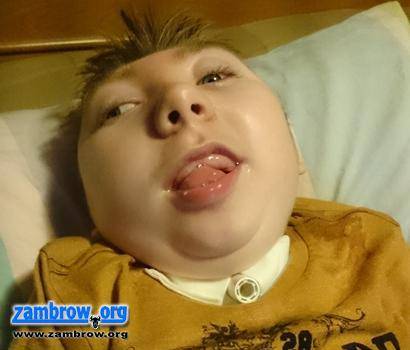 Państwo Krukowscy dziękują za 1% podatku na rzecz ich 9-letniego synka