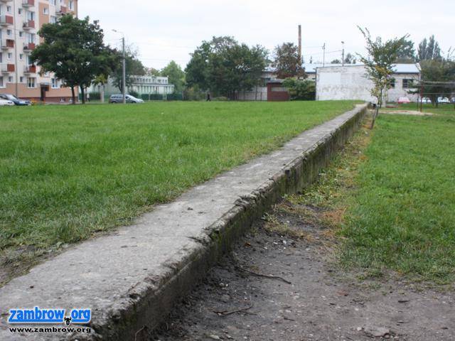 Zamiast basenu będzie trawnik