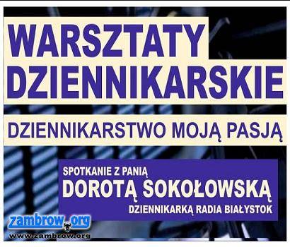 MOK zaprasza na spotkanie z dziennikarką