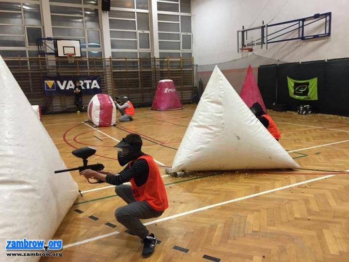 Szkolna Liga Paintballowa przeniosła się do Szumowa