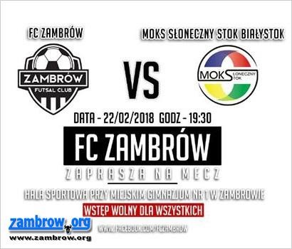 Futsal Club Zambrów zagra dla Marcelka! Każdy kibic to dodatkowe 5 zł