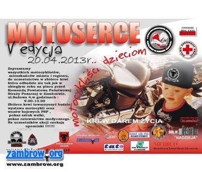Przygotuj się do oddania krwi w ramach akcji Motoserce