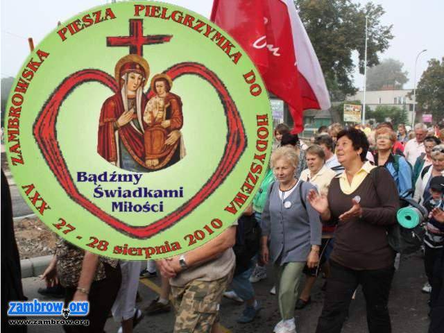 Zaproszenie na XXV Zambrowska Piesza Pielgrzymkę do Hodyszewa