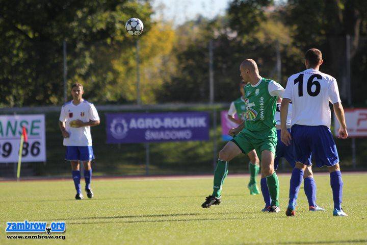 Zambrowska Olimpia lepsza od Pelikana Łowicz [foto]