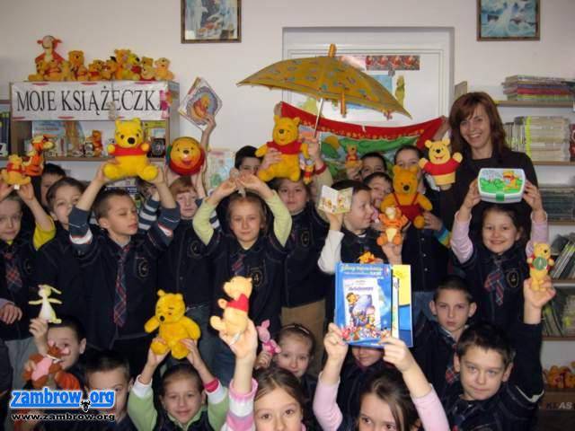 Kubuś Puchatek – przyjacielem dzieci ze Szkoły Podstawowej nr 4