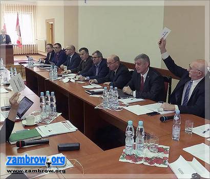 XIX sesja Rady Powiatu Zambrowskiego [retransmisja]