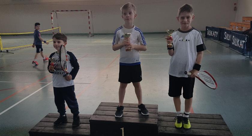 Młodzi tenisiści z Zambrowa zdominowali turniej w Piszu