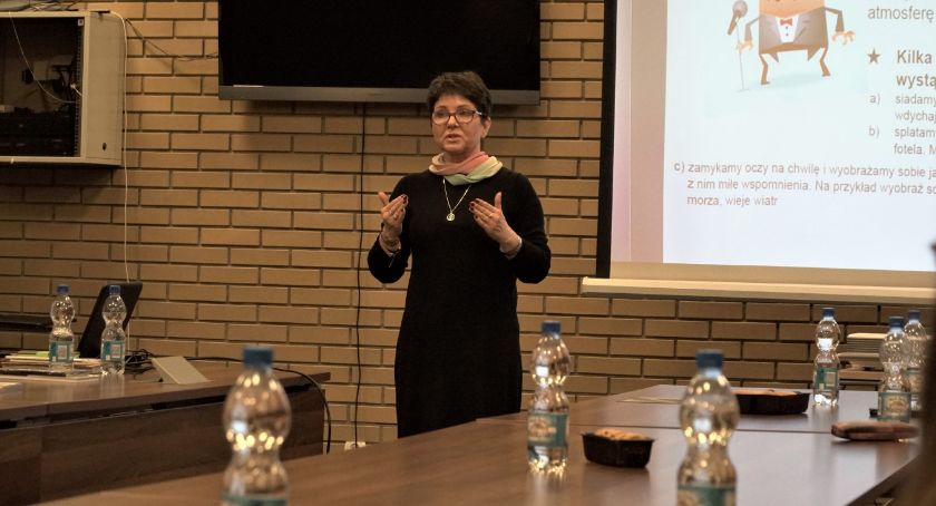 Agnieszka Krasinkiewicz opowiedziała o trudnej sztuce wystąpień publicznych [foto]