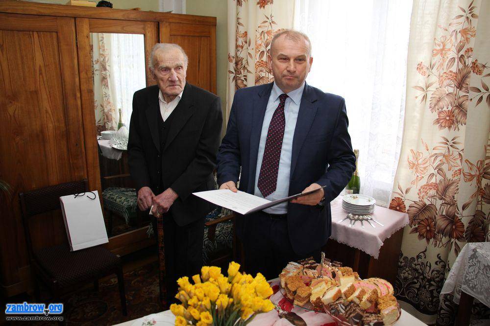 Ludwik Wiśniewski z Wiśniewa skończył 100 lat [foto]