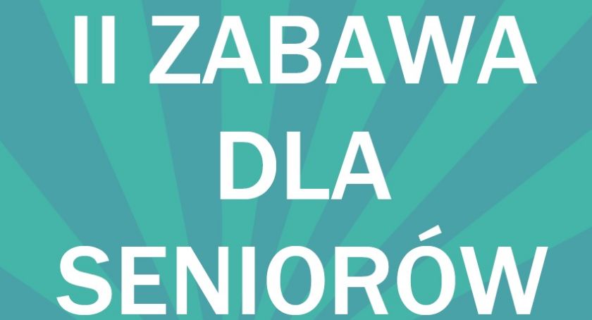 Już w najbliższą sobotę potańcówka dla seniorów!