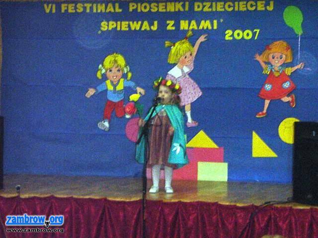 Festiwal Piosenki Dziecięcej 2007