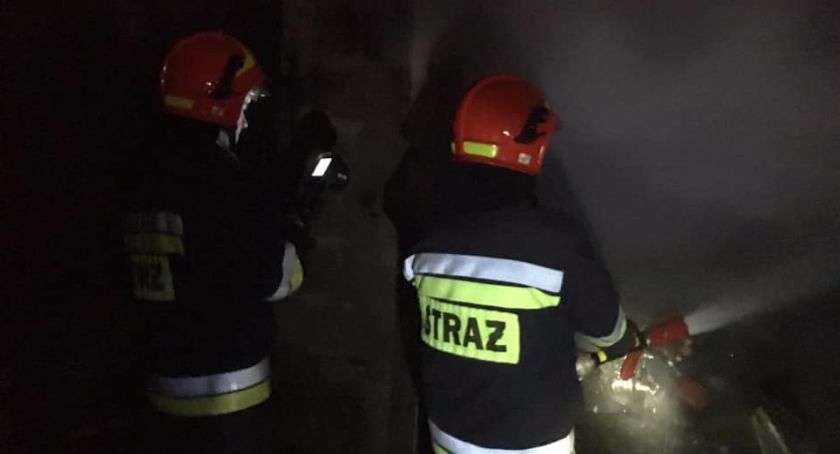 Niepełnosprawny mężczyzna zginął w pożarze domu