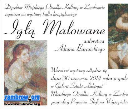 Igłą Malowane w CK 