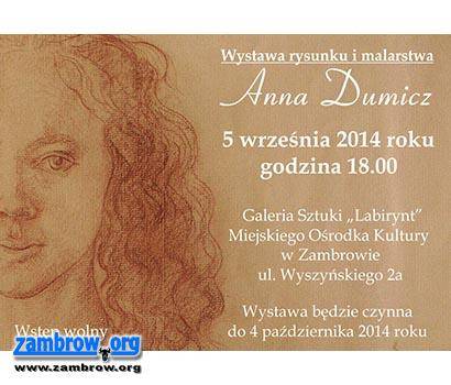 Zapraszamy na wystawę rysunku i malarstwa do Centrum Kultury