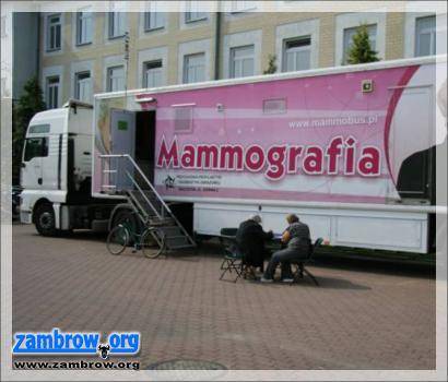 Bezpłatne badania mammograficzne w powiecie zambrowskim