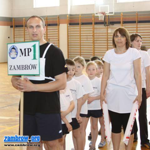 Fotoreportaż z VIII Zambrowskiej Olimpiady Przedszkolaków