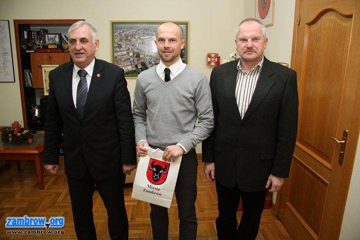 Burmistrz gratulował zdobywcom Piłkarskich Oskarów Podlasia