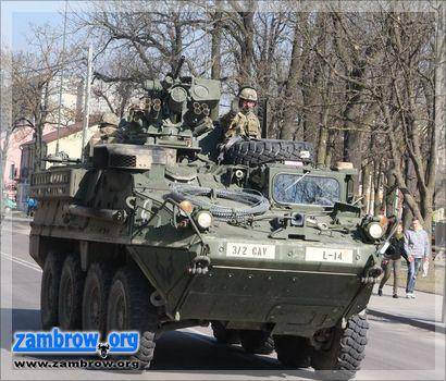 Żołnierze batalionowej grupy bojowej NATO mają przejechać obwodnicą Zambrowa