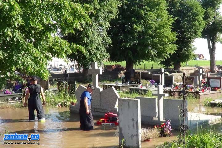 Zambrów po nawałnicy [foto+video]. Dni Zambrowa - bez zmian