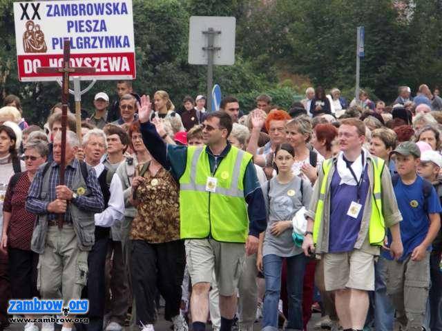 Jutro pielgrzymi wyruszą z Zambrowa do Hodyszewa